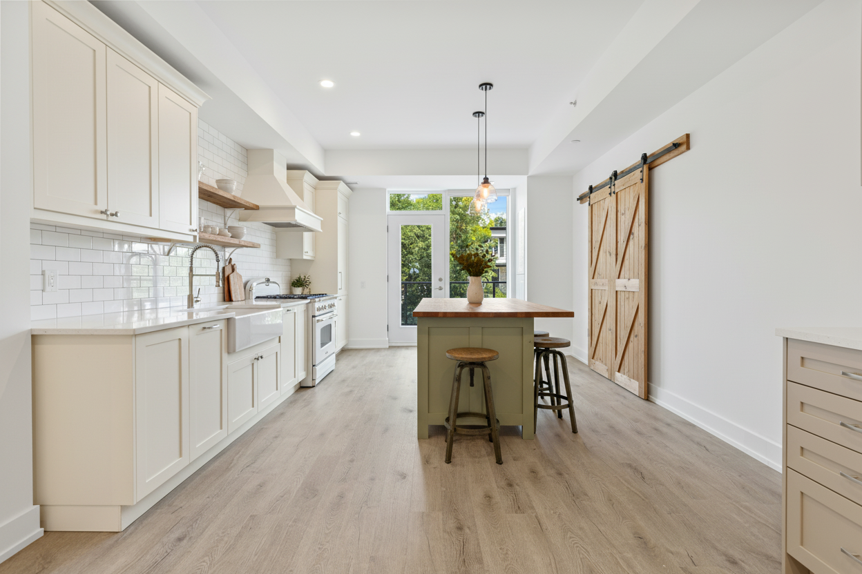 Original kitchen interior photo